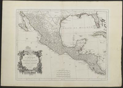 Carte du Mexique et de la Nouvelle Espagne: contenant la partie australe de l'Amérique Septentle